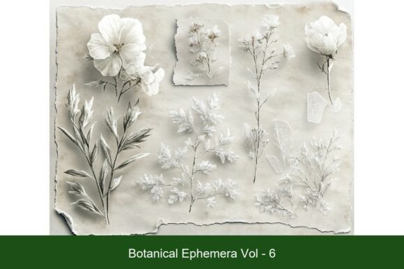 Botanical Ephemera Vol 6: A Timeless Resource for Nature Lovers and Creative Minds