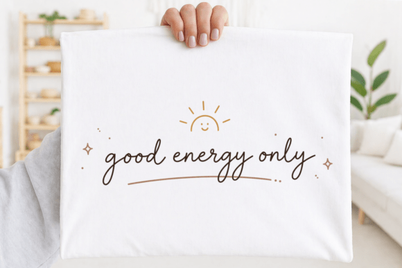 Good Energy Only Minimalist Positive PNG: A Simple Tool for a Powerful Impact