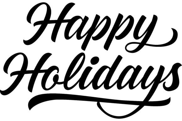 Happy Holidays Lettering: A Timeless Design Element