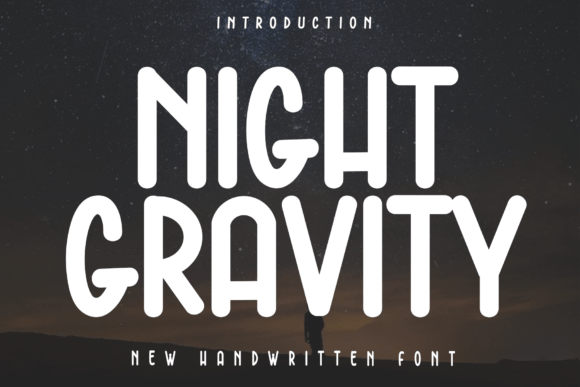 Night Gravity Font