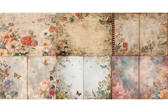 Reviving the Past: The Vintage Recipe Junk Journal Kit for Creative Expression