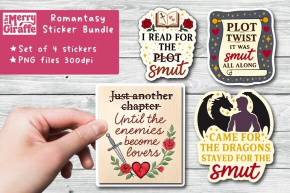 Romantasy Sticker Set Bundle