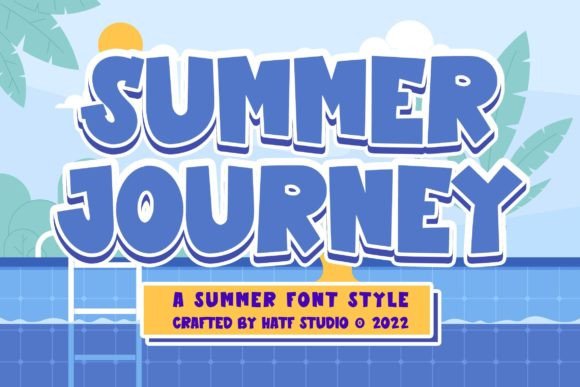 Summer Journey: A Font That Brings Youthful Joy to Your Designs