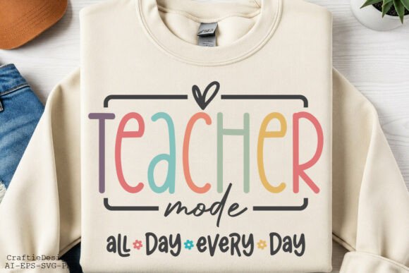 Teacher Mode SVG: A Bold Statement for Educators