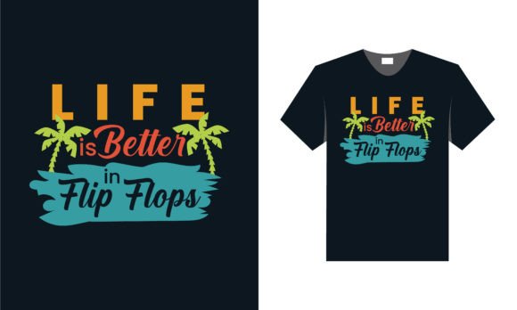 Typography T-Shirt for Outdoor Summer: A Stylish and Versatile Design Choice